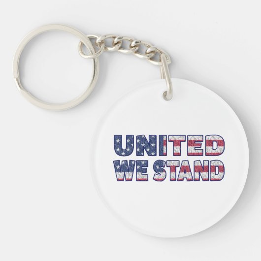 Porte-clés Nous sommes unis (Devant)