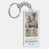 Porte-clés Nous t'aimons maman photo (Devant gauche)