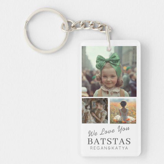 Porte-clés Nous t'aimons Photo (Devant)