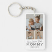 Porte-clés Nous Vous Aimons Maman Photo (Devant)