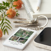 Porte-clés Nous Vous Aimons Papa, Custom 3 Porte - clé Photo (Devant droit)