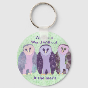 Porte-clés Nous voyons un monde sans Alzheimers