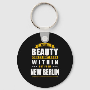 Porte-clés Nouveau Berlin - Cadeau drôle de la ville D