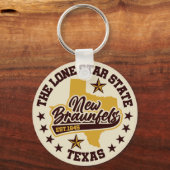 Porte-clés Nouveau Braunfels, Texas (Verso)