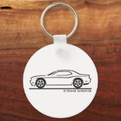 Porte-clés Nouveau chargeur Dodge (Recto)