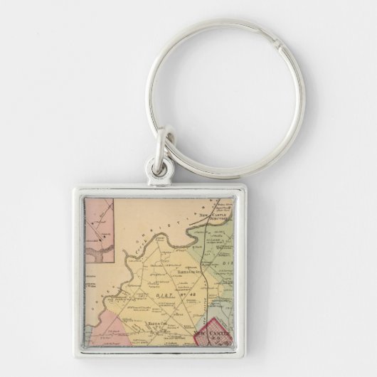 Porte-clés Nouveau château Cent (Devant)