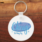 Porte-clés NOUVEAU-Chicago-Rétro (Recto)