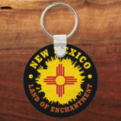 PORTE-CLÉS NOUVEAU DRAPEAU D'ÉTAT DU MEXIQUE (Recto)