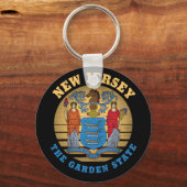 PORTE-CLÉS NOUVEAU DRAPEAU JERSEY GARDEN (Recto)