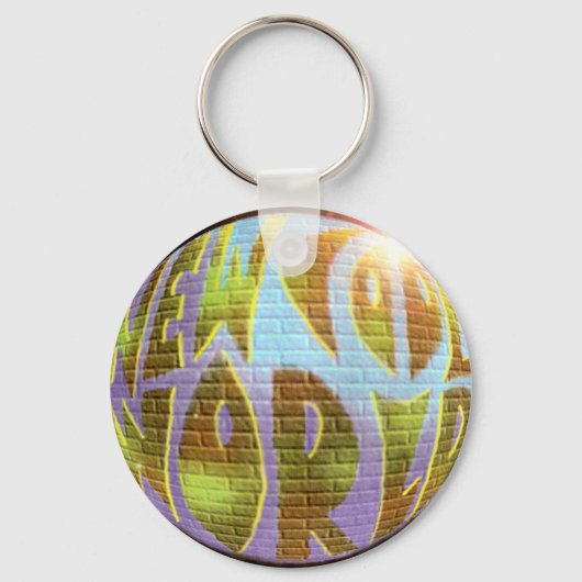 Porte-clés Nouveau LOGO Cool mondial (Recto)