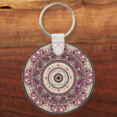 Porte-clés Nouveau Mandala Floral (Recto)