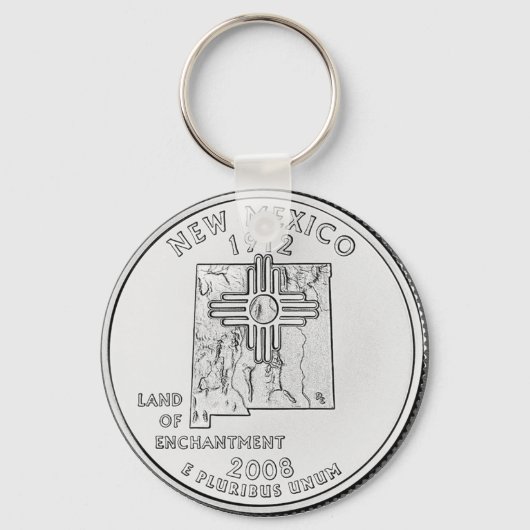Porte-clés Nouveau-Mexique (Recto)