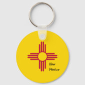 Porte-clés Nouveau Mexique Drapeau & Nouveau Mexique patriote (Recto)