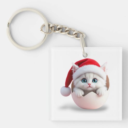 Porte-clés Nouveau-né de Noël (Devant)