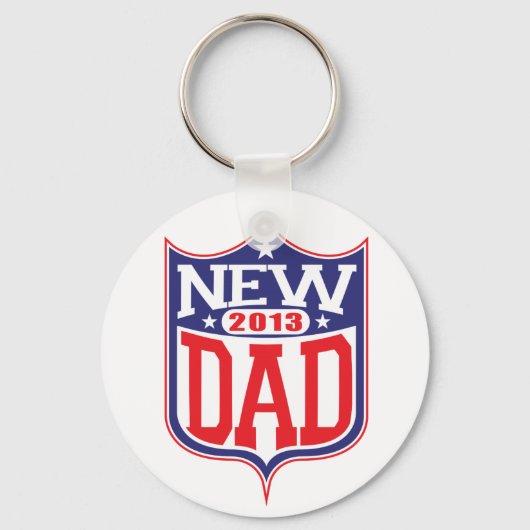 Porte-clés Nouveau papa 2013 (Recto)