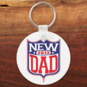 Porte-clés Nouveau papa 2013 (Recto)