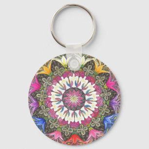 Porte-clés Nouveau porte - clé de mandala de déesse