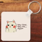 Porte-clés Nouvel an (Verso)