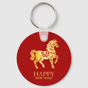 Porte-clés Nouvel An chinois du Cheval 2026