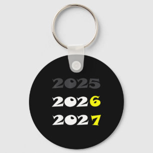 Porte-clés Nouvelle Année Drôle 2026 Six Sept 67 Mème