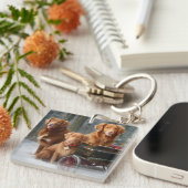 Porte-clés Nouvelle-Écosse Duck Toller Retriever Snowden (Devant Droit)