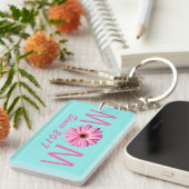 Porte-clés Nouvelle mère personnalisable (Devant droit)
