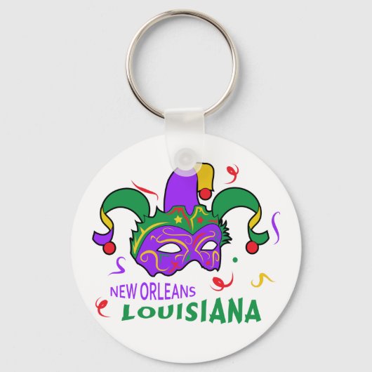 Porte-clés Nouvelle-Orléans Louisiane (Recto)