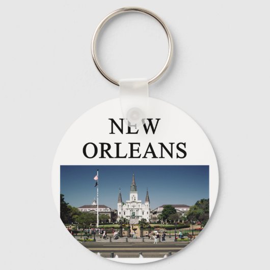 Porte-clés NOUVELLE-ORLÉANS louisiane (Recto)