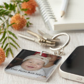 Porte-clés Nouvelle photo de bébé (Devant Droit)
