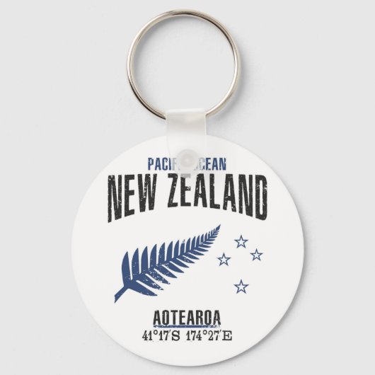 Porte-clés Nouvelle-Zélande (Recto)