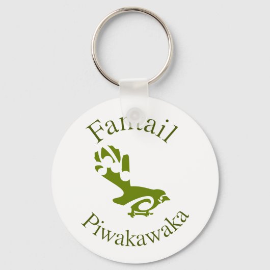 Porte-clés Nouvelle-Zélande Aotearoa Fantail (Recto)