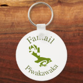 Porte-clés Nouvelle-Zélande Aotearoa Fantail (Recto)
