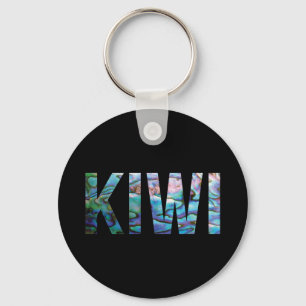 PORTE-CLÉS NOUVELLE-ZÉLANDE KIWI PAUA