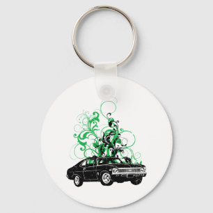 Porte-clés Nova 1968 de Chevrolet solides solubles 396