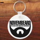 Porte-clés Novembeard pour Beards (Recto)