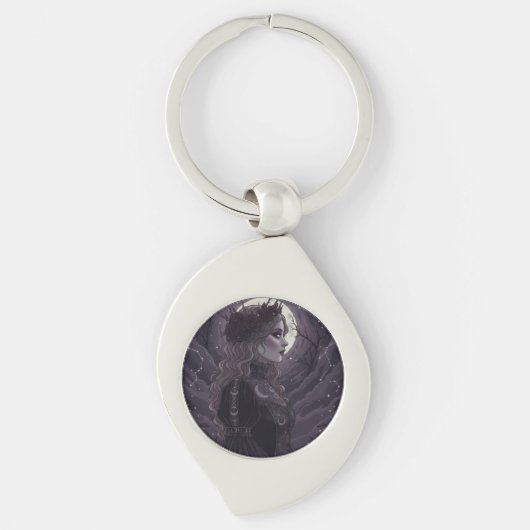 Porte-clés NOX FLORESCENS - Dark Gothic Queen of Roses and St (Devant)