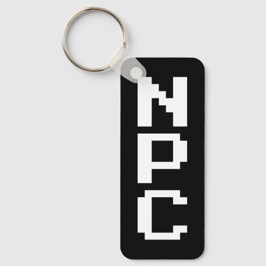 Porte-clés NPC - Caractère non jouable (Recto)
