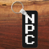 Porte-clés NPC - Caractère non jouable (Recto)