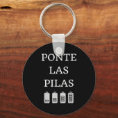 Porte-clés Nte Las Las Spanish Saying Motivational  (Recto)