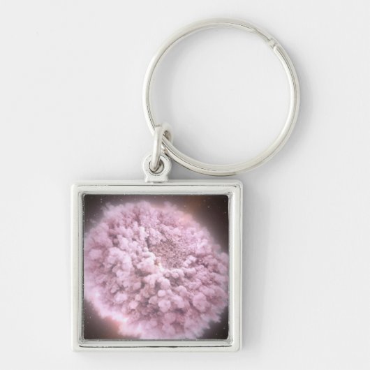 Porte-clés Nuage De Débris De Deux Étoiles Neutrons (Devant)