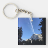 Nuage de falaise Yosemite Blue Color Photography