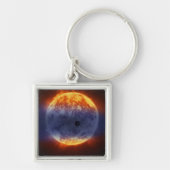 Porte-clés Nuage De Gaz Hydrogène Au Large De L'Exoplanète Gj (Devant)