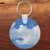 Porte-clés nuage ensoleillé (Recto)