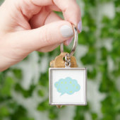 Porte-clés Nuage Mignon (main)