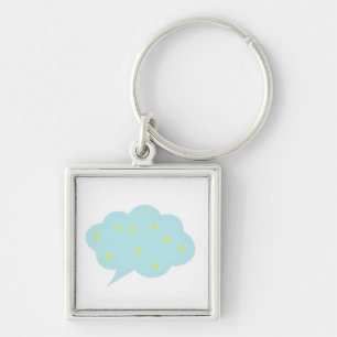 Porte-clés Nuage Mignon