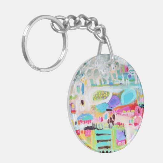 Porte-clés Nuages Abstraits (Devant gauche)