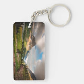 Porte-clés Nuages balayant par des montagnes (Dos)