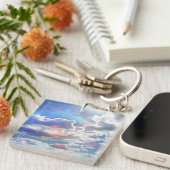 Porte-clés Nuages célestes (Devant Droit)