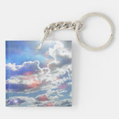 Porte-clés Nuages célestes (Dos)
