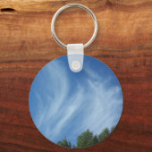 Porte-clés Nuages et arbres (Recto)